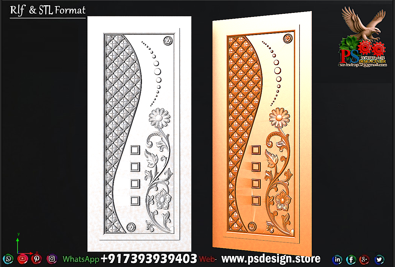 DOORS NEW 3D MODEL FOR CNC MACHINE